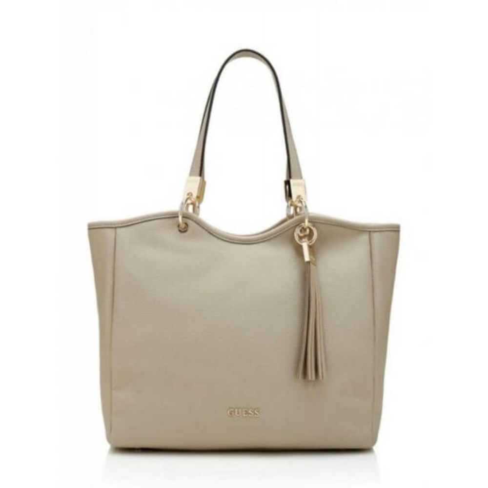 NWOT Leather Guess Bag Kate Green/Gray